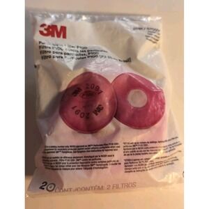 3M 2091 NIOSH P100 Particulate‎ Filter - 2 Count